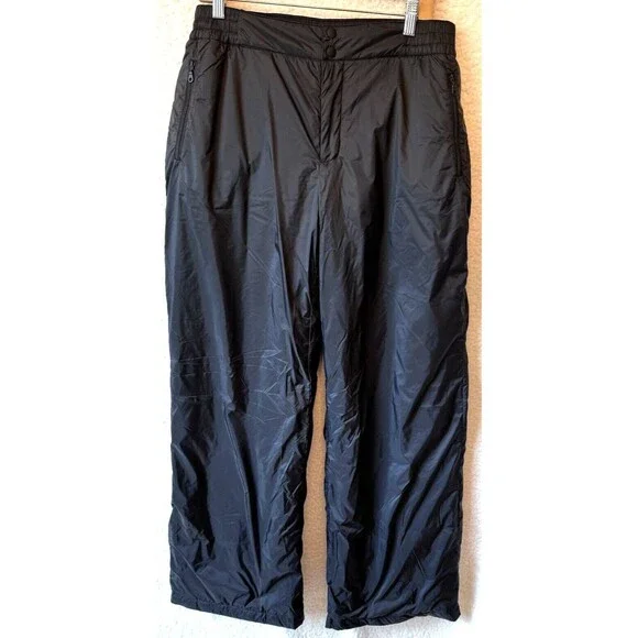 Aerie Offline Chillside Snow Pants‎ Size Large NEW Down Alternative Black Ski - Picture 3 of 15